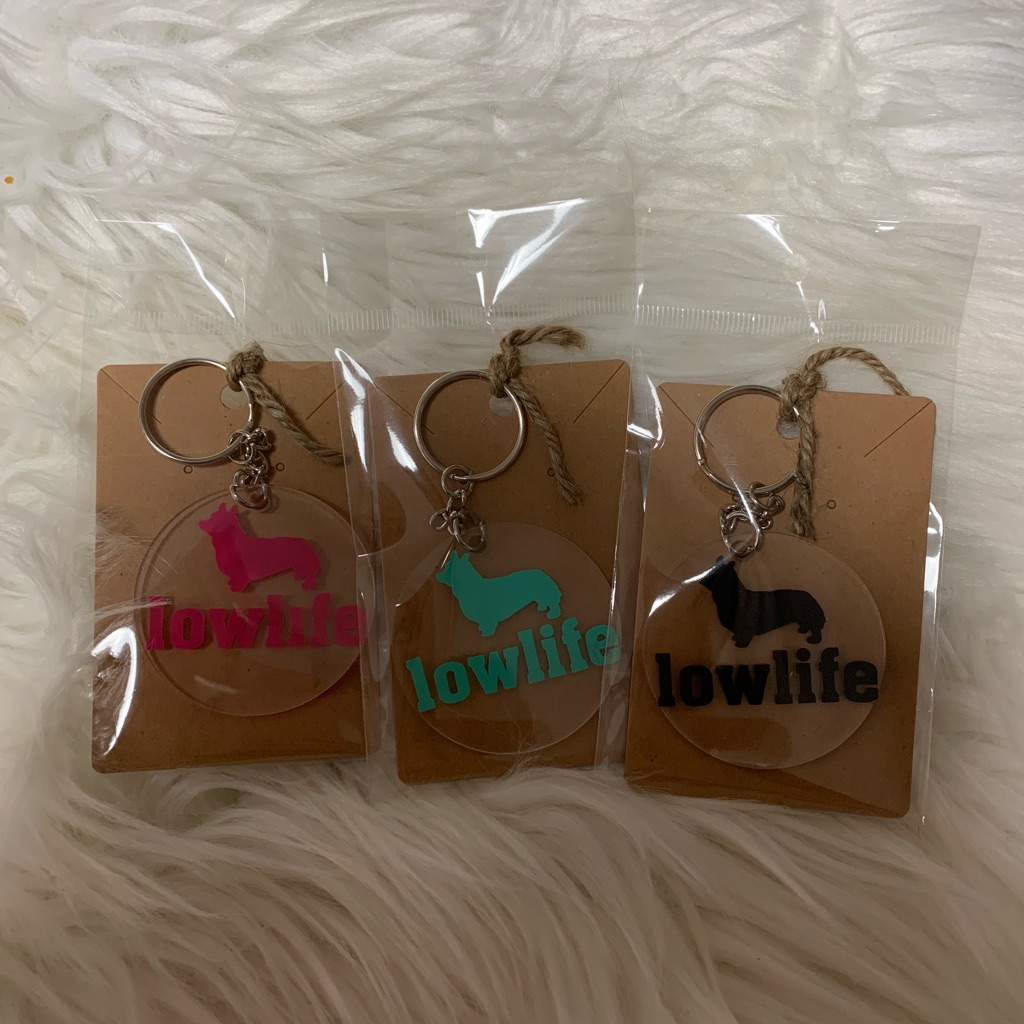 Brand New Corgi Low Life Keychains